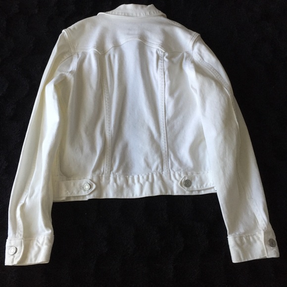 GAP White Jean Jacket - Picture 3 of 4